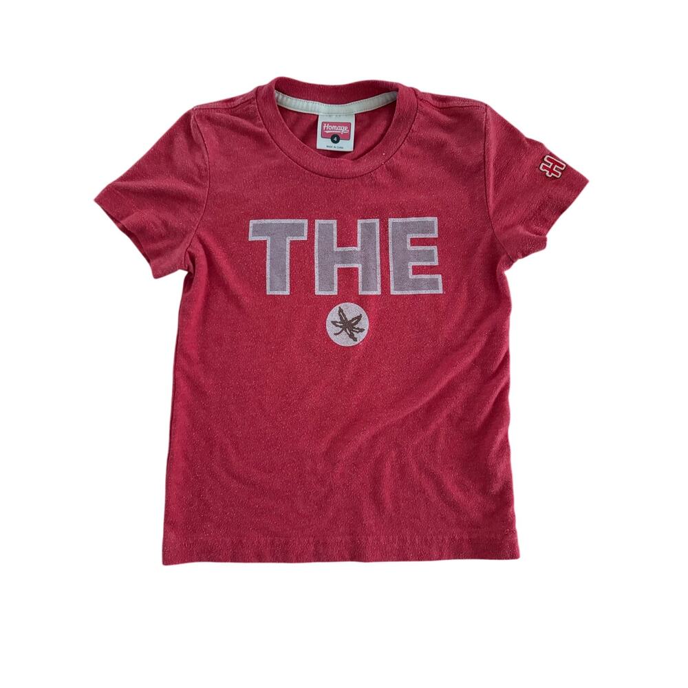 Homage “The” Ohio State Buckeyes Kids Toddler T-Shirt - Size: 4